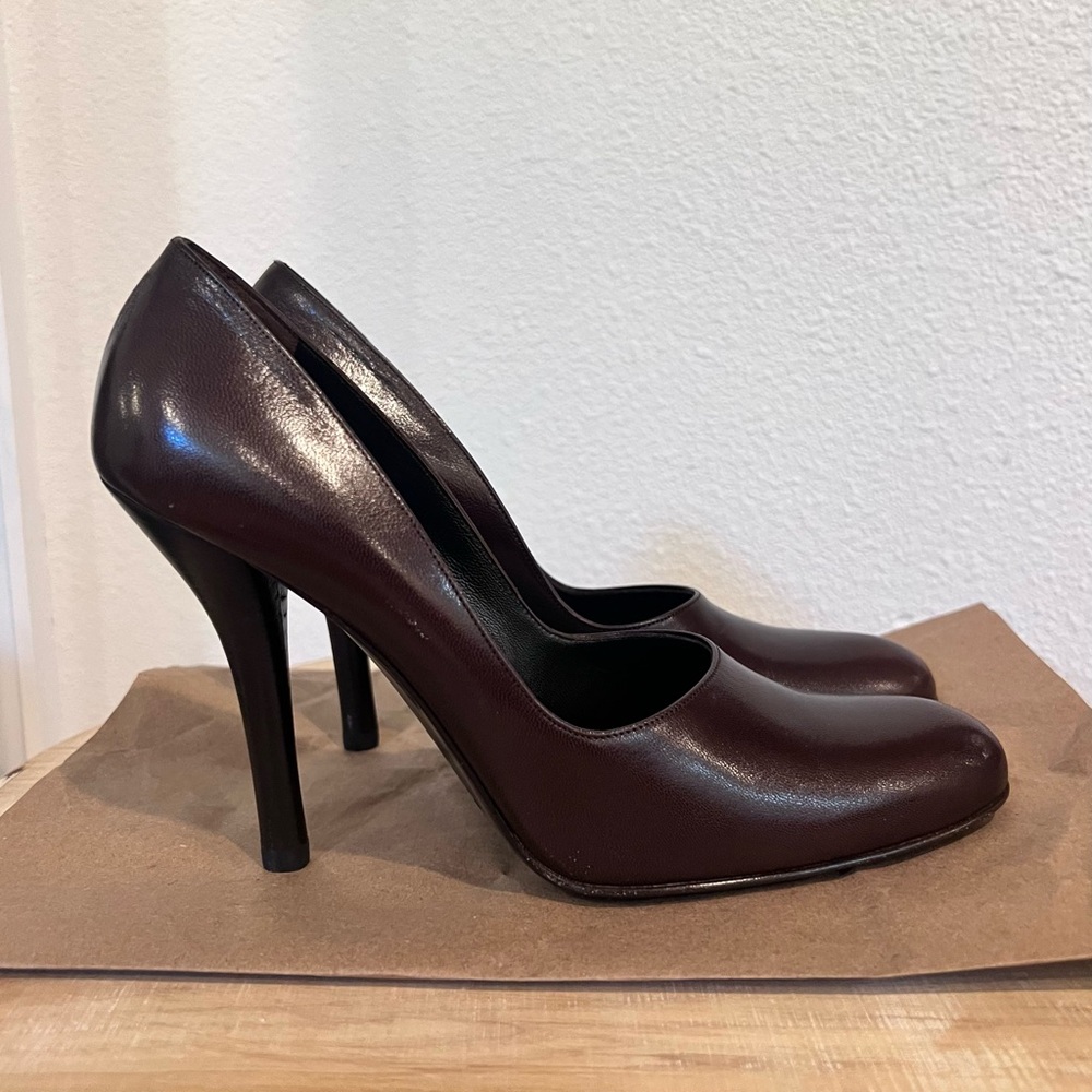 Gucci Chocolate Brown Stiletto Heels
